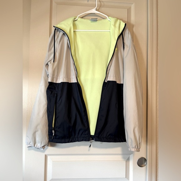 Men’s Size Small New Balance Lime Green Fleece Jacket - Picture 3 of 8